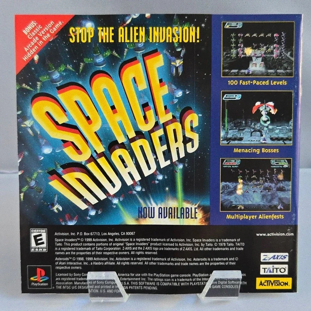 Asteroids Greatest Hits (Sony PlayStation 1 PS1) 1998 Complete CIB & Tested